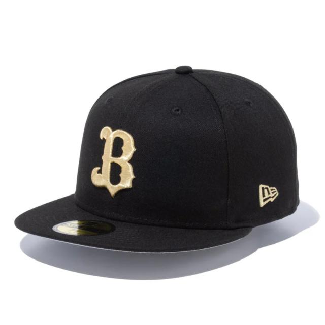 ニューエラ(NEW ERA)帽子 キャップ 59FIFTY オリックス・バファローズ ブラック×ゴールド 14525174 5…の通販は 5,544円