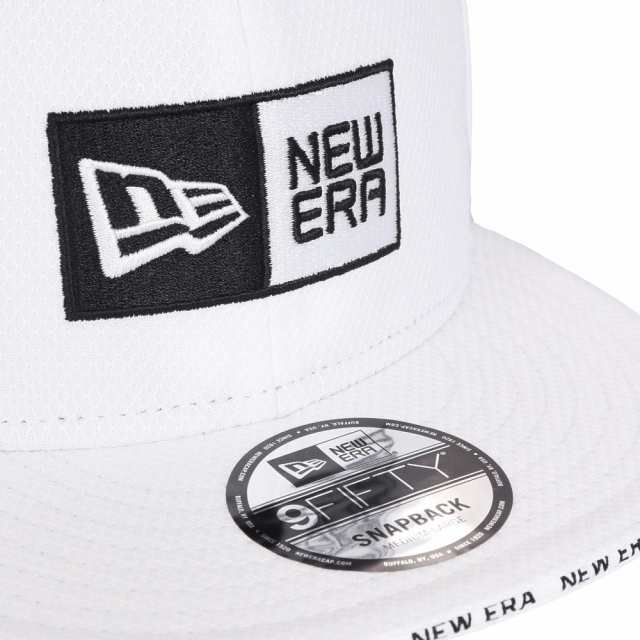 ニューエラ(NEW ERA)9FIFTY Diamond Era ボックスロゴ ホワイト サンドイッチバイザー 1351586…｜au PAY  マーケット