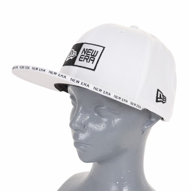 ニューエラ(NEW ERA)9FIFTY Diamond Era ボックスロゴ ホワイト サンドイッチバイザー 1351586…｜au PAY  マーケット