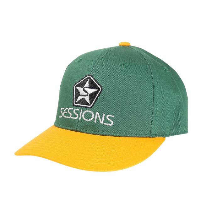 セッションズ(SESSIONS)PRE-CURVE キャップ 22100236 YEL 帽子(Men’s)