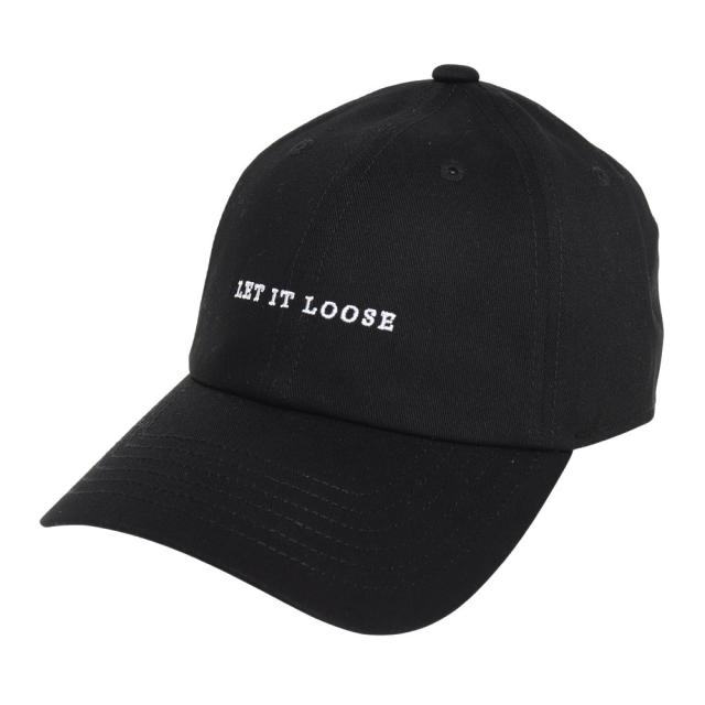 スライド(SLYDE)ロゴ 6パネルキャップ SL2023SS-CAP002-BLK 帽子(Men’s、Lady’s)