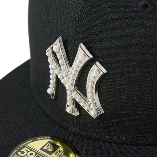 ニューエラ(NEW ERA)キャップ 59FIFTY MLB パール バッジ Pearl Badge ニューヨーク・ヤンキース…