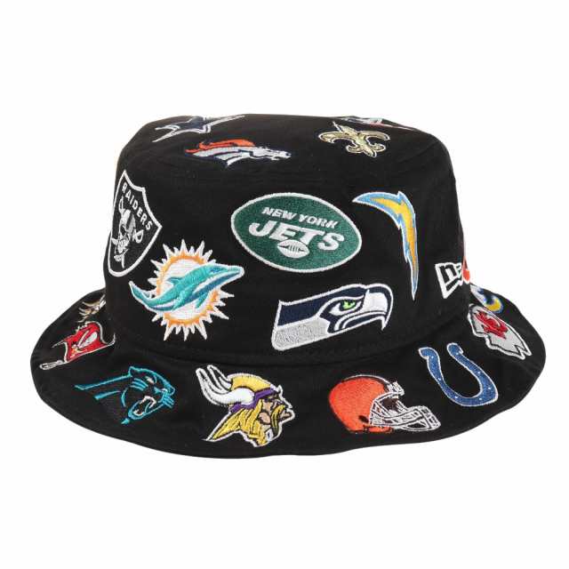 ニューエラ(NEW ERA)バケット01 Team Logo Allover NFL ハット 14109613(Men’s、L…