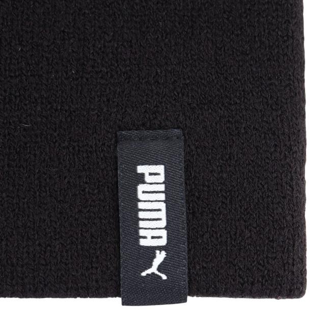 プーマ(PUMA)ニット帽 ESS NO.1 ロゴ カフレス ビーニー 02569701 子供 ジュニア 38cm 黒(Jr) 帽子