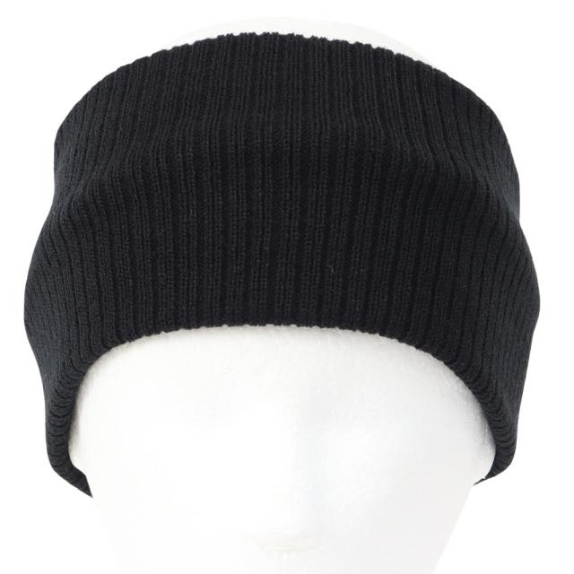 【美品】FLAGSTUFF ヘアバンド 黒 即完売！ クー(Coo.)ワイド ヘアバンド 897CO4ST0008 BLK(Men's)の通販は