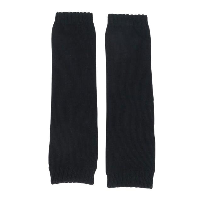 クー(Coo.)ヒートクロス レッグウォーマー 厚地パイル ロング 901Q3OK0323 BLK 防寒 黒(Men’s) ネックウォーマー・防寒小物