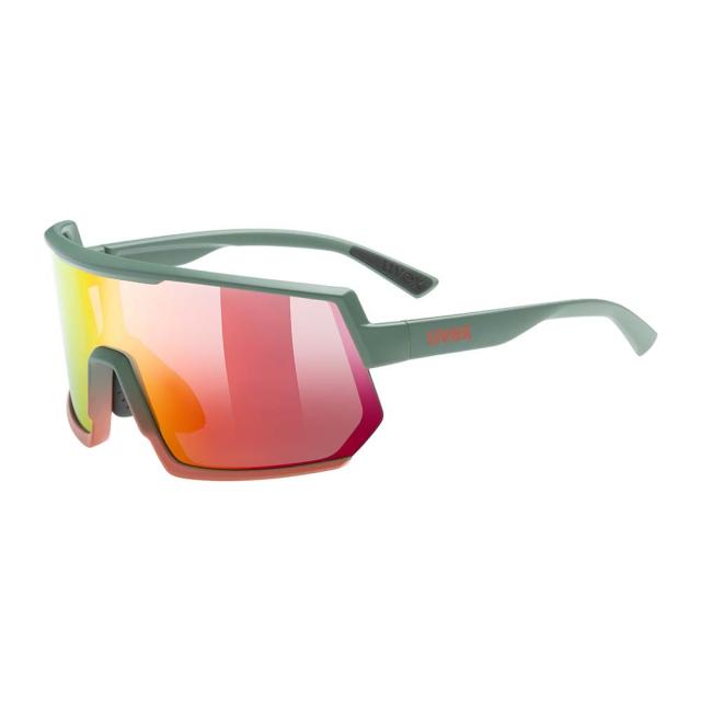 ウベックス(UVEX)スポーツサングラス sportstyle 235 モスグレープフルーツマット 5330037316(Me…