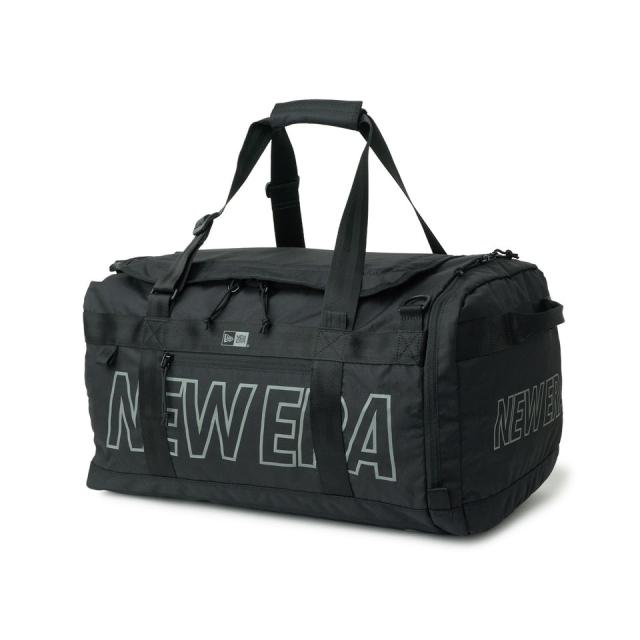 ニューエラ(NEW ERA)ダッフルバッグ クラブ 2Way 黒 50L 14750917 ボストンバッグ リュック デイバッ…