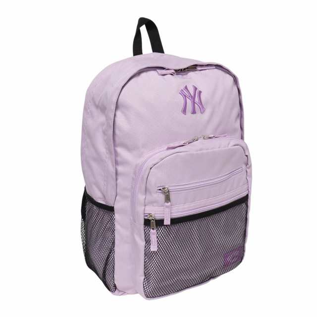 エムエルビー(MLB)ダブルメッシュポケット リュック PURPLE E.CM YK-MBBK157 PU(Men’s、Lad…の通販は 5,364円