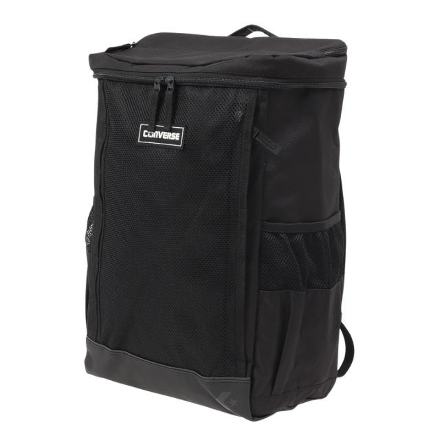 コンバース(CONVERSE)バックパック BOX 黒 41700040 デイバック リュックサック カジュアル お出かけ レ…