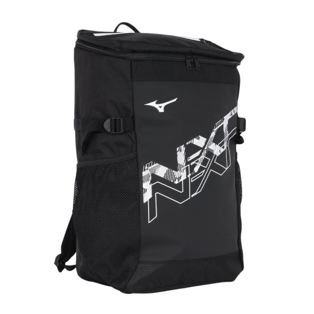 ミズノ(MIZUNO)リュック N-XTバックパック ブラック×ホワイト 30L 33JDC00095 デイバッグ リュックサ…