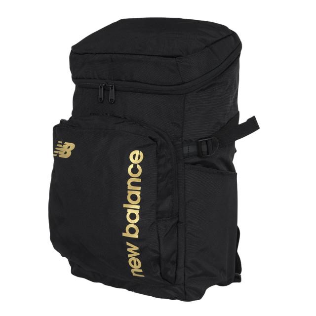 ニューバランス(new balance)リュック トップローディング バックパック 黒×ゴールド 30L AC6391KBLG…