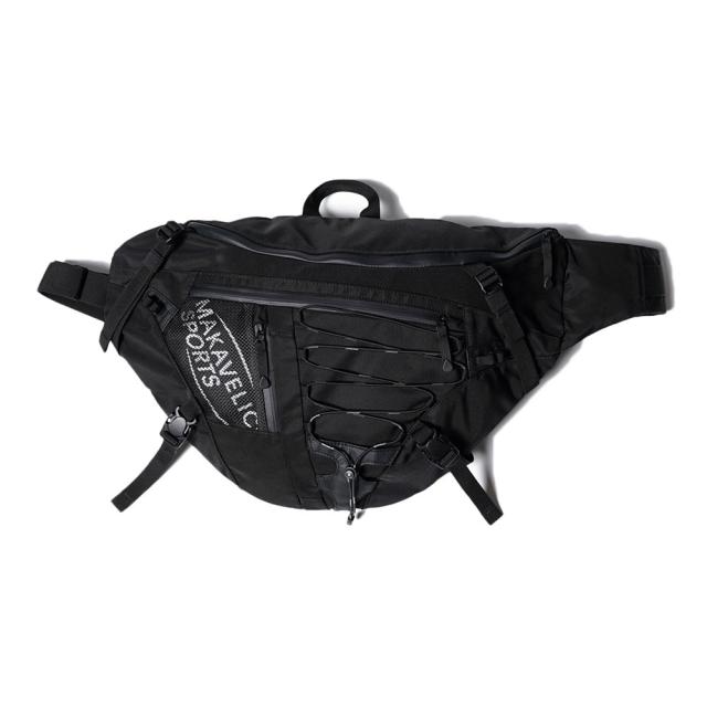 マキャベリック(MAKAVELIC)メッセンジャーバッグデルタ 黒 12L 