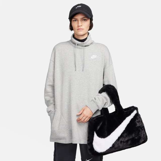 ナイキ(NIKE)フェイク ファー トート ショルダー バッグ 10L FB3050