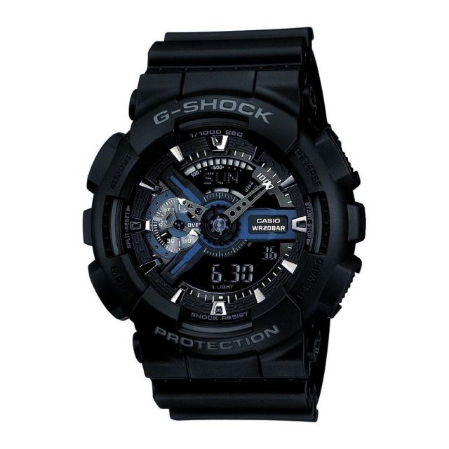 ジーショック(G-SHOCK)腕時計 黒 ブラック GA-110-1BJF 仕事 会社 