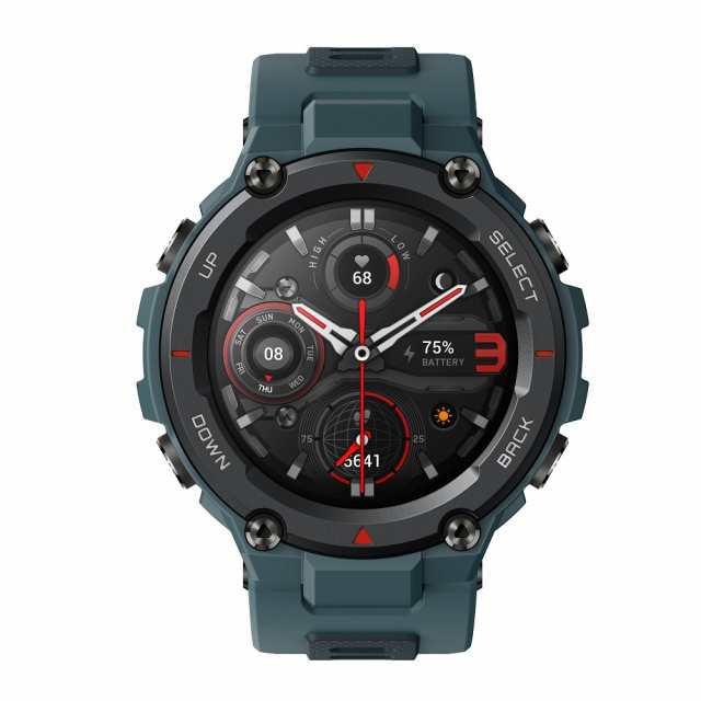 AMAZFIT(AMAZFIT)スマートウォッチ T-Rex Pro ブルー sp170036C04(Men’s、Lady’s)