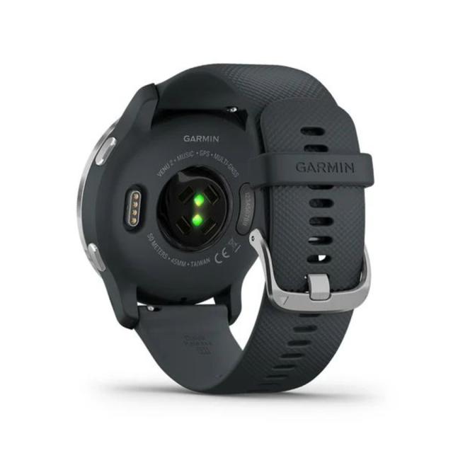 ガーミン(GARMIN)スマートウォッチ 時計 Venu2 ヴェニュー2 Granite Blue/Silver 010-02…_4