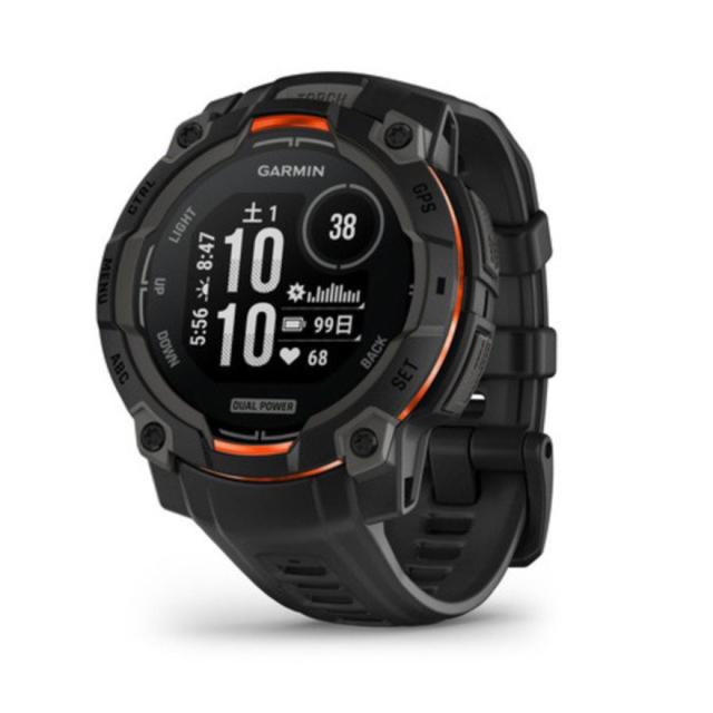 GARMIN instinct 美品 替えバンド×2本（Garmin instinct 交換バンド 