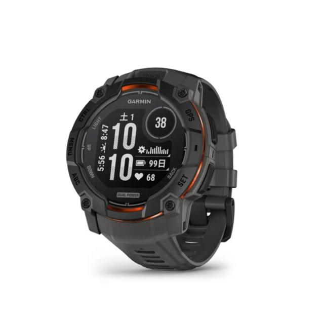GARMIN INSTINCT ガーミン タフネス GPS アウトドアウォッチ 新古品■235J 230J 225J 220J Garmin Instinct ガーミン インスティンクト ガーミン、ソーラー発電の