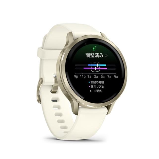 ガーミン(GARMIN)フィットネスGPSウォッチ Venu4 Gold 41mm 010-03013-30(Men’s、La…_2