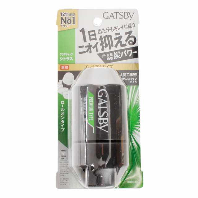 限定最安値】 マンダム(mandom)ギャッツビー プレミアムタイプ デオロールオン アクアティックシトラス 60ml(Men's、Lady… 