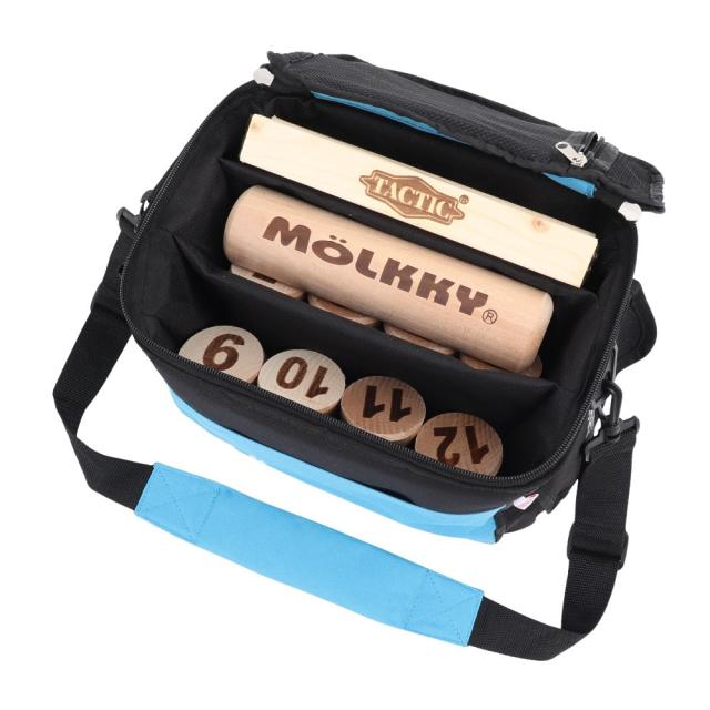 TACTIC(TACTIC)モルックトーナメントモデル MO010 モルック棒 モルッカー バックナンバー付きスキットル 公式…