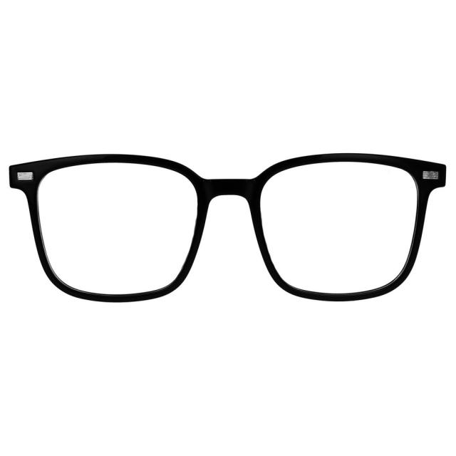 【ポイント15％！】銀河(GALAXY)メガネフレーム ブラック/クリアー 9319Col.12 ※フレームのみ(Men’s、Lady’s)_1