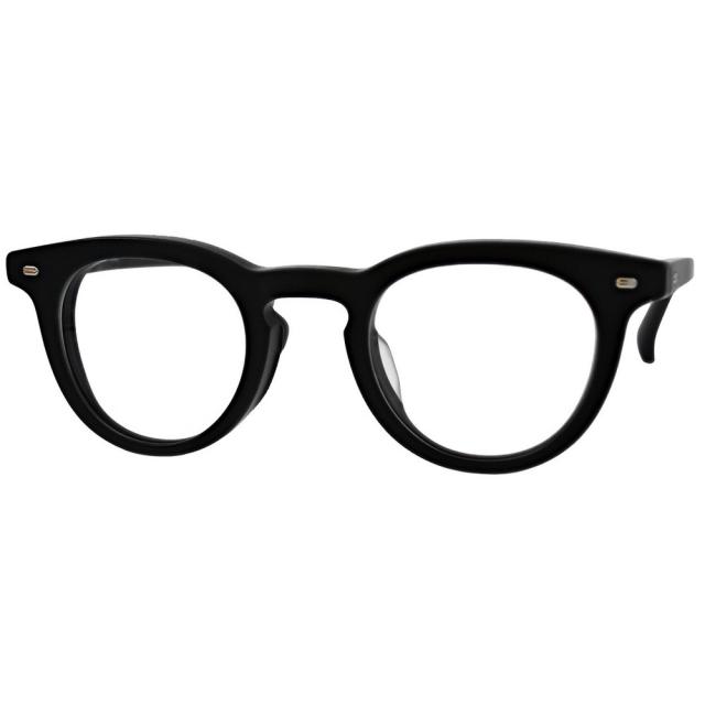 【ポイント15％！】銀河(GALAXY)メガネフレーム マットブラック 1522C.12 ※フレームのみ(Men’s、Lady’s)