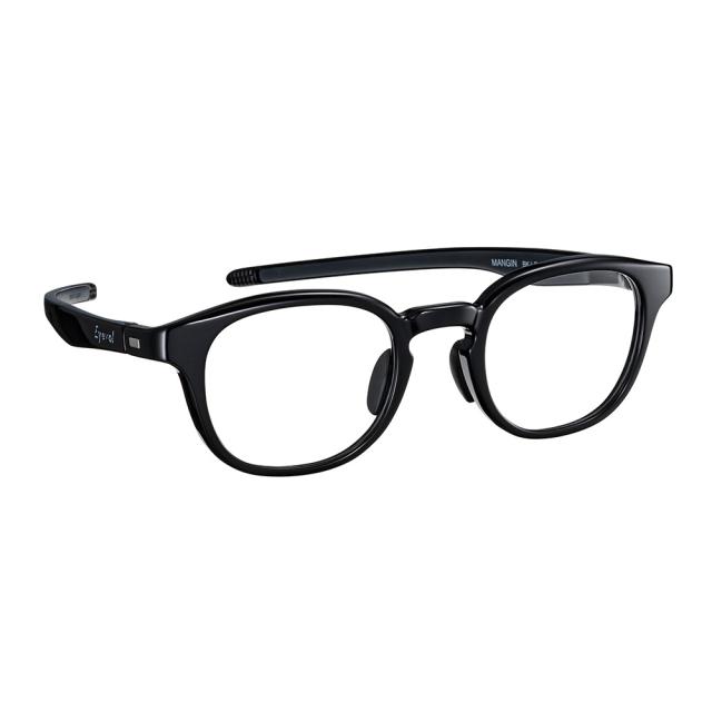 アイヴォル(EYEVOL)メガネフレーム マンジン ブラック ライトグレー MANGIN 48 BK-LG※フレームのみ 軽量…