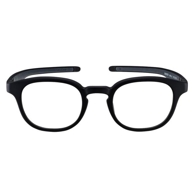 アイヴォル(EYEVOL)メガネフレーム マンジン マットブラック ライト