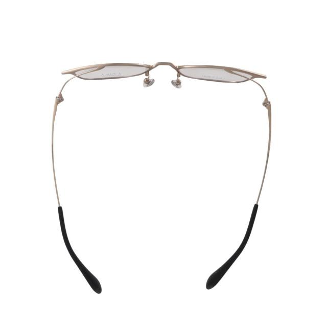 ドゥアン(DUN)メガネフレーム メタルフルリム ゴールド DUN-2172 Col.1