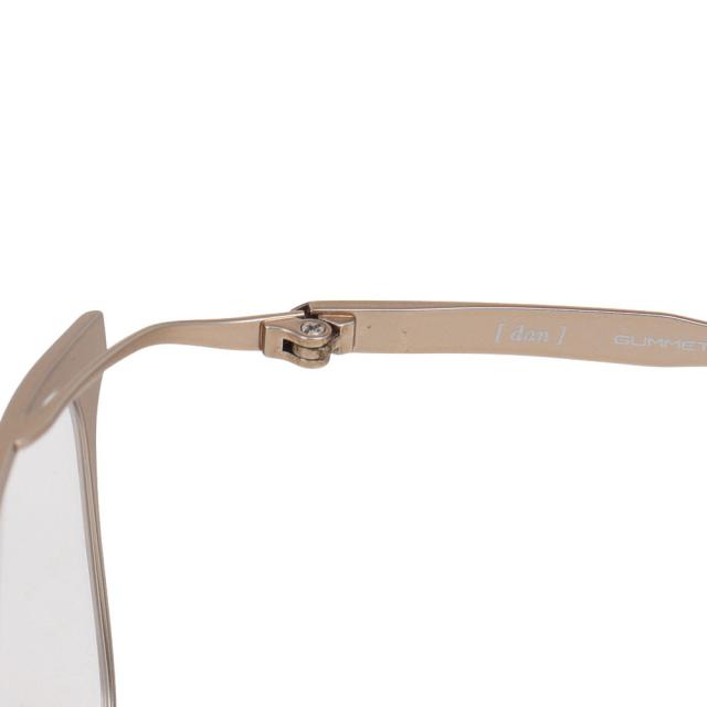 ドゥアン(DUN)メガネフレーム メタルフルリム ゴールド DUN-2172 Col.1