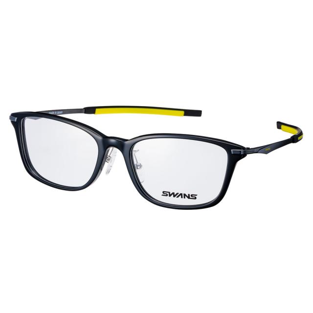 スワンズ(SWANS)ジョブスポルト ベータ 眼鏡 クリアレンズセット JBSb2-0000 BK ケース付付き※フレームのみ…