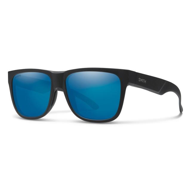 スミス(SMITH)サングラス Lowdown 2 Matte Black CP Polarized Blue Mirror …