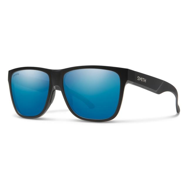 スミス(SMITH)サングラス Lowdown XL 2 Matte Black CP Polarized Blue Mirr…