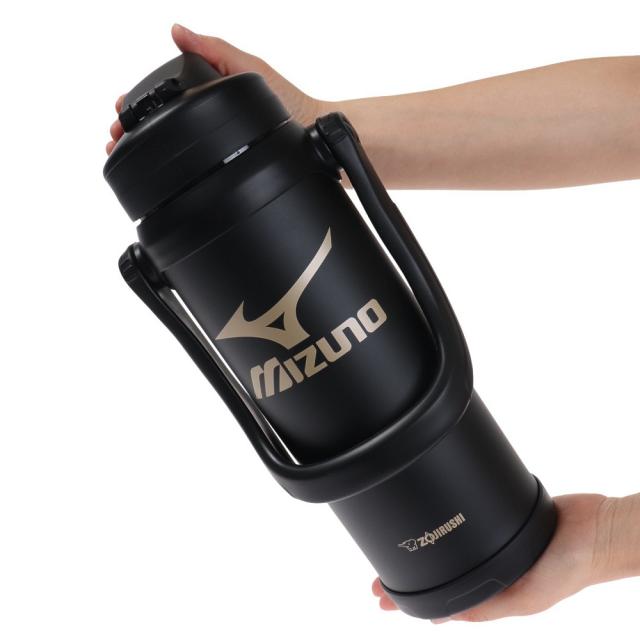 ミズノ(MIZUNO)水筒 クールボトル 黒 2L SD-BX20-BA 保冷専用 抗菌