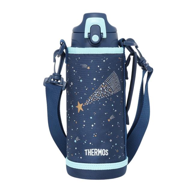 サーモス(THERMOS)水筒 真空断熱 2ウェイボトル 紺 800ml FJJ-802WF NB