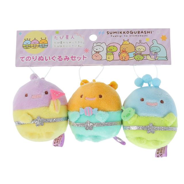 すみっコぐらし(Sumikkogurashi)てのりぬいぐるみセット MO09601(Jr)の