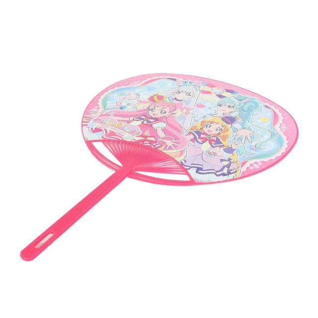 プリキュア キャラクターうちわ プリキュア(precure)キャラクターポリうちわ わんだふる