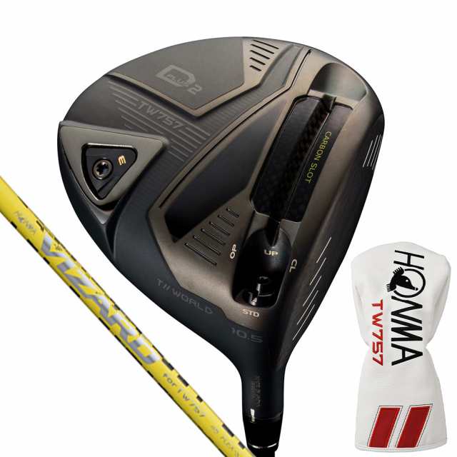 本間ゴルフ(HONMA)ツアーワールド TW757 TYPE-D PLUS 2 ドライバー(1W ロフト9度)VIZARD f…