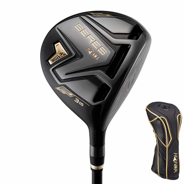 新品未使用です☆ 本間ゴルフ(HONMA)BERES BLACK フェアウェイウッド(3W ロフト15度)ARMRQ MX BLACK(Men'… 