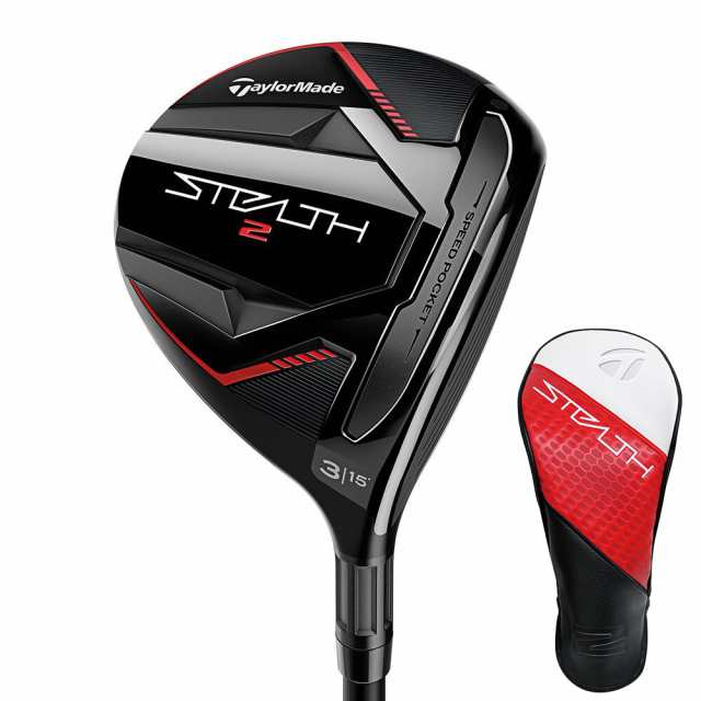 テーラーメイド(TAYLORMADE)ステルス2 フェアウェイウッド (3W ロフト15度) TENSEI RED TM50(…