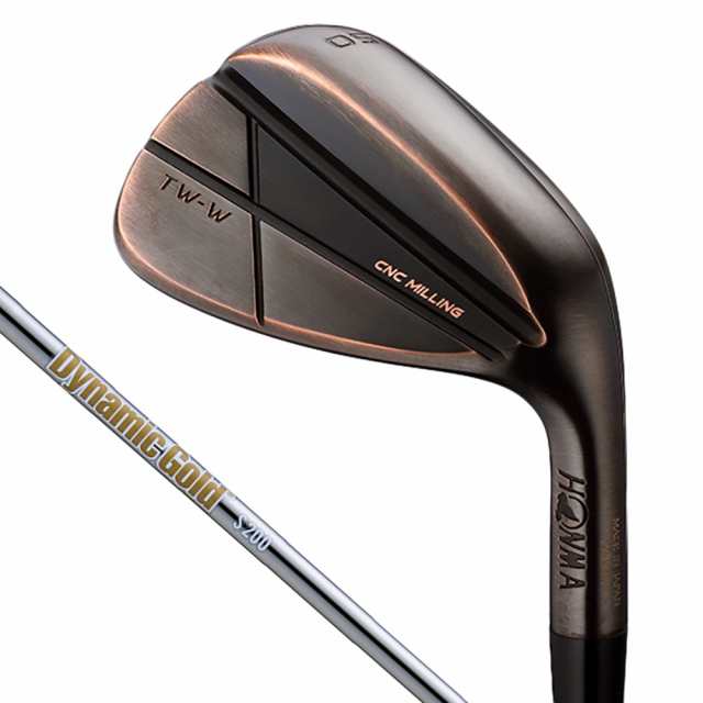 本間ゴルフ(HONMA)TW-W カッパーメッキ ウェッジ(5208I、ロフト52度)Dynamic Gold HT(Men’…の通販は