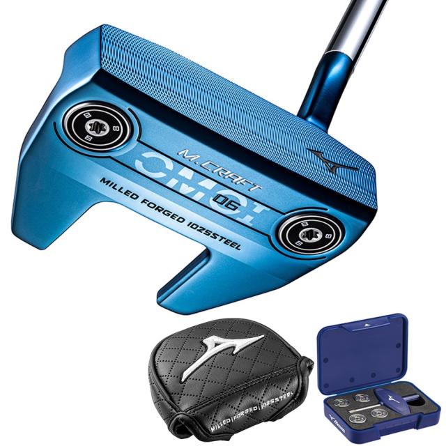 ミズノ(MIZUNO)M.CRAFT パター OMOI No.06(ブルーIP06 ロフト3度)スチールシャフト(Men’s)の通販は