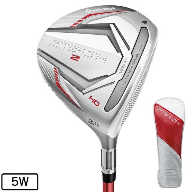 【極美品】テーラーメイド ステルス2 HD 5W フェアウェイウッド 硬さSR テーラーメイドステルス2 HD 5W