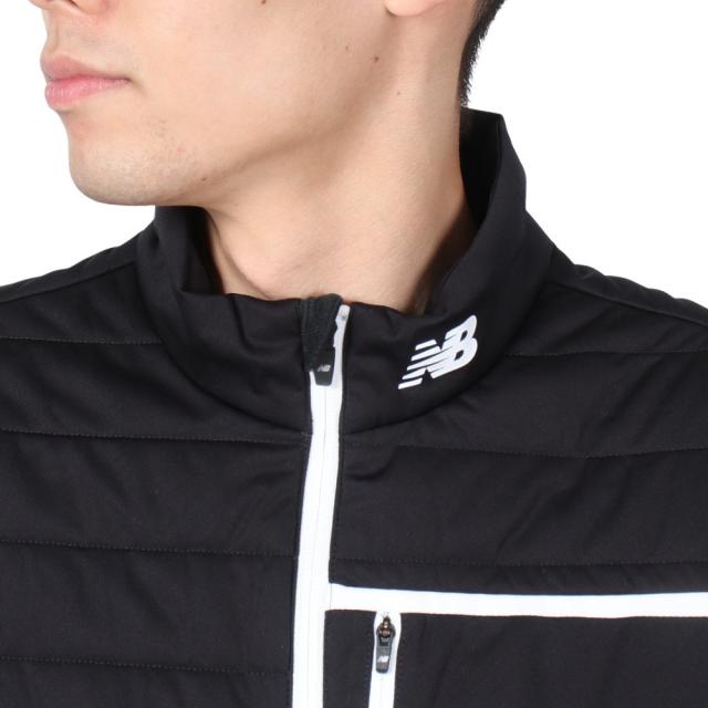 ニューバランスゴルフ フルジップブルゾン ジャケット 黒 6 new balance golf［ニューバランスゴルフ］フルジップコートジャケット