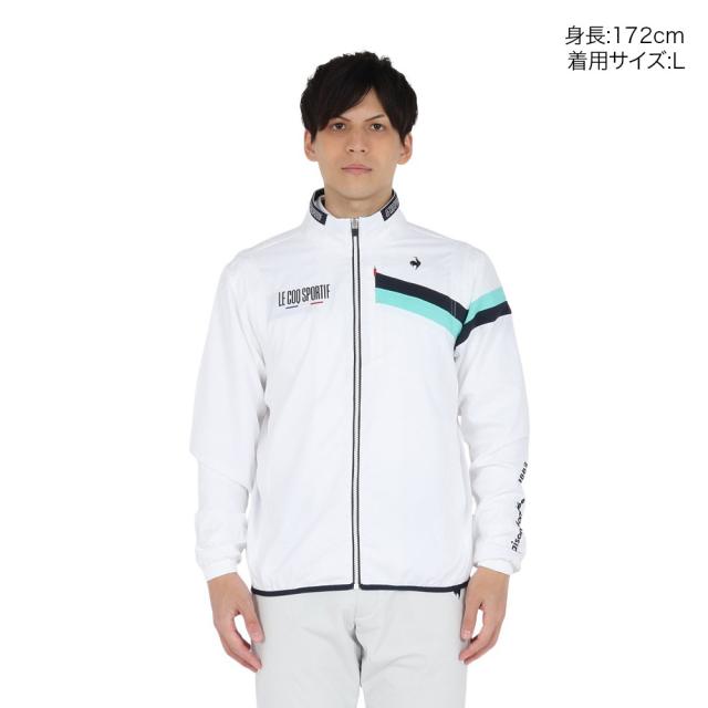 新品　春　M 撥水　ジャンバー　スポーツ　ウェア ルコックスポルティフ(lecoqsportif)ゴルフウェア アウター 撥水