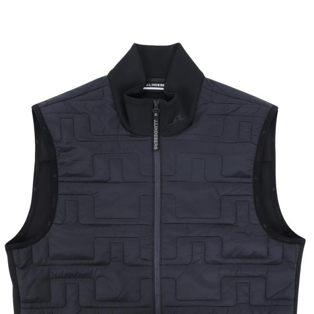 新品 ジェイリンドバーグ ベスト 中綿 ブラック ストレッチ XSサイズ