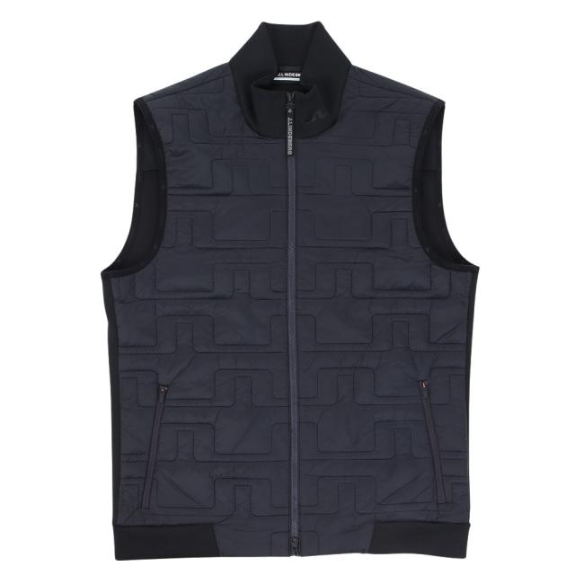 J.LINDEBERGゴルフウェア アウター 保温 Quilt ハイブリッドベスト 071-49071-019(Men’s)