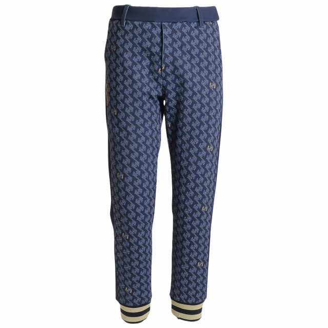 新品】レザレクションゴルフウェアレディースパンツ紺色Mサイズ